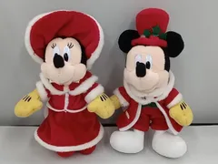 Disney ディズニー リゾート 40周年 クリスマス ぬいぐるみバッチ ミッキー ミニー