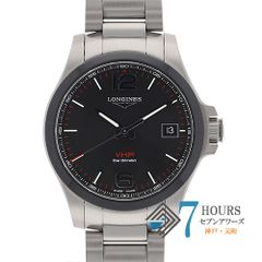 114336 LONGINES ロンジン L3.719.4.56.6 ブラック ステンレス クオーツ 純正ボックス