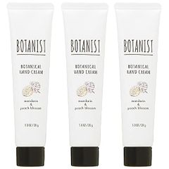 ボタニスト BOTANIST ボタニカル ハンドクリーム マンダリン&ピーチブロッサム 30g 3個セット