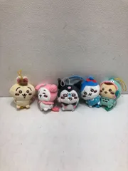 ちいかわ×サンリオキャラクターズ マスコット 5体セット ちいかわ ハチワレ うさぎ モモンガ くりまんじゅう 【G0794-007】110　