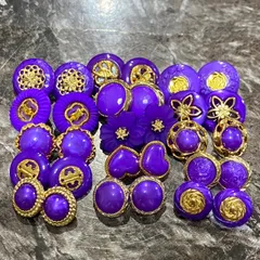 ボタン ボタンアソート ボタンまとめ売り 手染めボタン 6