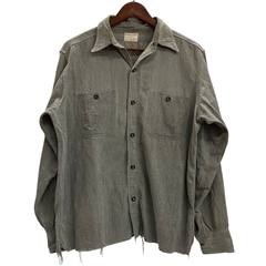 ヴィンテージ vintage 40's 50's Homesteader MONTGOMERY WORD Black Chambray ブラック シャンブレーシャツ 長袖シャツ ブラック 201MT-4189 VB