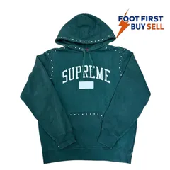 【希少】SUPREME スタッズパーカー M size 18AW 2025年最新】シュプリームスタッズパーカーの人気アイテム