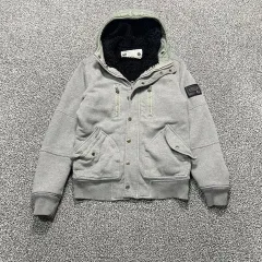 DIESEL(ディーゼル) 00S フード付き ジップアップパーカー ジャケット グレー