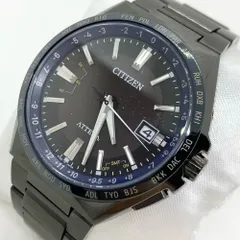 《極美品》CITIZEN シチズン ATTESA アテッサ CB0217-71E アクトライン アテッサ35周年記念限定モデル 世界限定1,600本 チタン ブラックチタン エコドライブ ソーラー 電波時計 メンズ 腕時計