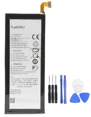 即日発送!純正同等新品! Alcatel TLP026E2 TLp026E2 対応 Idol 4 6055U Cricket Smartphone Alcatel 携帯電話のバッテリー 電池パック 交換 内蔵battery 修理 両面テープ 修理工具付き