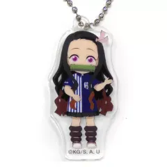 【中古】雑貨 竈門禰豆子 「鬼滅の刃×ローソン アクリルキーホルダー(ローソン制服)」