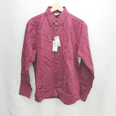 ◇ ⊇ ◎●未使用● OUTDOOR PRODUCTS アウトドア プロダクツ 長袖 シャツ サイズM エンジ メンズ E  【1410290027868】のサムネイル