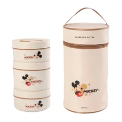 【ディズニー正規品】ミッキー 3in1 ランチボックスセット（保温バッグ付き）