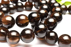 【送料無料】 極上! ルチル入り スモーキー シトリン 《内径13mm 17cm》 金針 黄 水晶 パワーストーン 天然石 ブレスレット 現物出品 136 2025年最新スモーキールチルの人気アイテム - メルカリ