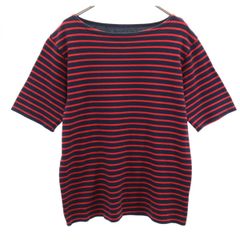 Butcher Products ボーダーtee 42ネイビー×レッド - メルカリ