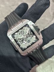 HUBLOT(ウブロ) スクエア・バン ウニコ チタニウム【2023年3月印】【極美品中古】【821.NX.0170.RX】