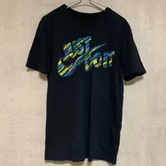 NIKE 半袖カットソー ビッグロゴ ブラック【メンズM】