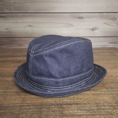スプリットハット《￥5,800〜受注製作　納期1〜5週間》デニムハット　アメカジ　古着　レトロ　ヴィンテージ