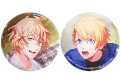【中古】バッジ・ピンズ [単品] 四ノ宮那月＆来栖翔 57mm缶バッジ2個セット 「Switchソフト うたの☆プリンスさまっ♪ Amazing Aria ＆ Sweet Serenade LOVE for Nintendo Switch ステラセット」 同梱