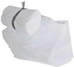 Yullymerry 不織布袋 100枚セット クロスパック ラッピング ギフト袋 収納袋 白 250x300mm( 白,  250x300mm)