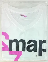 スマップ SMAP 27時間TV Tシャツ ピンク Mサイズ S】SMAP 27時間テレビ Tシャツ ピンク - メルカリ