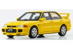 【中古】ミニカー 1/43 三菱 ランサー エボリューション III(イエロー) [KSR43120Y]のサムネイル