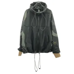 adidas by  Stella McCartney アディダス バイ ステラマッカートニー 20AW Training Suit Panelled Jacket パネルナイロンジャケット FU0711 ブラック Mのサムネイル