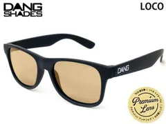 国内正規品 DANG SHADES サングラス ロコ LOCO BLACK SOFTxLIGHT AMBER PREMIUM LENS (Polarized / Ultime Anti-Fog / Bluelight Cut) 偏光レンズ ダンシェイディーズのサムネイル