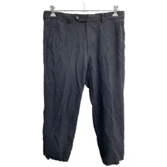 TOMMY HILFIGER スラックス W36 トミーヒルフィガー ビッグサイズ ブラック 古着卸 アメリカ仕入 2403-163