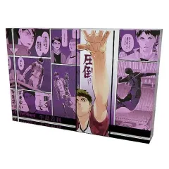 【中古】アクリルスタンド・アクリルパネル 牛島若利 アクリルブロック “HEROES”(2022) 「ハイキュー!!」