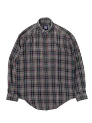 90s OLD GAP ギャップ BDシャツ チェックシャツ