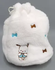 【中古】雑貨 ホワイト プレミアム巾着バニティポーチ 「ポチャッコ」