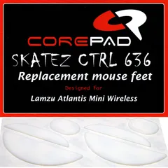 【新着商品】Corepad Skatez CTRL Lamzu Atlantis Mini Wireless用マウスソール 2set【国内正規品】 (CTRL)