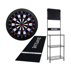 【セット商品】DARTSLIVE Home ダーツライブホーム & BLITZER ダーツスタンド BSD21-BK & DARTSLIVE Home スローマット ダーツ ボードダーツセット ソフトダーツボード セット ダーツ スタンド 防災スローマット 自のサムネイル
