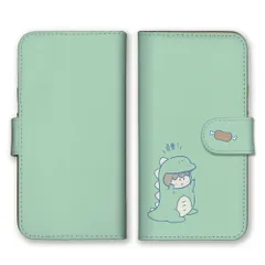 LG style3 L-41A LG ケース 手帳型 スタイル3 L-41A スマホケース 携帯ケース 恐竜 怪獣 着ぐるみ 韓国 男の子 子ども かわいい パステル シンプル カラー01