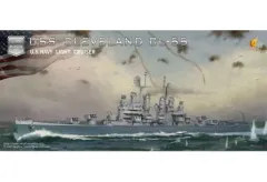 2026年最新】1/350 米海軍 軽巡洋艦 USS クリーブランド CL-55