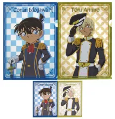 【中古】クリアファイル 江戸川コナン＆安室透 A4クリアファイル＆ポストカードセット 「セガラッキーくじ 名探偵コナン -ZERO COLLECTION-」 E賞