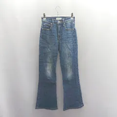 ◇ Θ LAGUA GEM<!-利用不可文字-!>ラグア ジェム フレアデニム サイズ22 ブルー レディース E  【1503060027288】