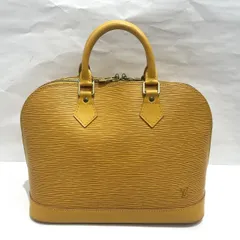 LOUIS　VUIITON　ルイヴィトン　エピ　アルマ　M52149　ハンドバッグ　イエロー系　中古 005381