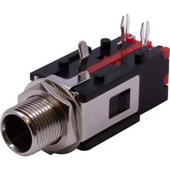 ジャック 1/4" Jack - Stereo, PC Mount, Low Profile