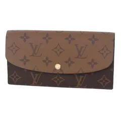 ルイ・ヴィトン LOUIS VUITTON ポルトフォイユ エミリー 長財布 M82157 モノグラム モノグラムリバース