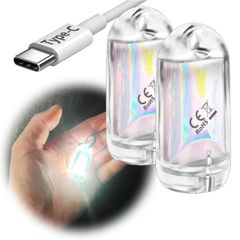 【人気商品】ポケットライト 懐中電灯 ミニ 防水 高輝度 LED ミニ投光器 ミニランタン EDC USB-C充電式 点灯3~50時間 11g 2個セット超軽量 LEDライト (ホワイト) 超ミニ DOKEEP
