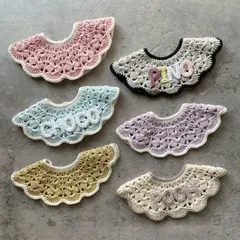 【カラーベース】つけ襟名入れスタイ / 犬用スタイ / 猫用スタイ / 2wayスタイ