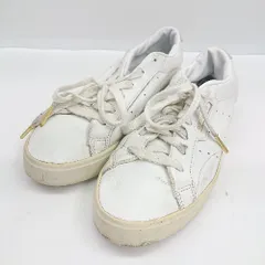 ◇ Θ adidas アディダス カジュアル スニーカーシューズ サイズ ホワイト系 レディース メンズ E  【1506230023295】