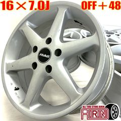 中古 16インチ アルミ Mahdi 4本セット RVR ヤリスクロス ヴェゼル プレマシー ロードスター ヴォクシー プレマシー オデッセイ ノア アルミホイール 中古アルミホイール 中古ホイール 中古ホイル 社外ホイール ホイール ホイル