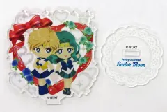 【中古】雑貨 セーラーウラヌス＆セーラーネプチューン ストアオリジナル アクリルペアスタンド 「美少女戦士セーラームーン」