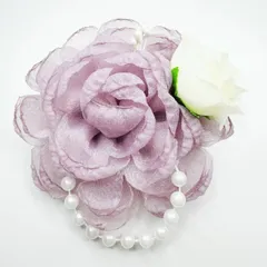 コサージュ 卒園式　卒業式　入園式入学式 結婚式 発表会 ＊フォーマルコサージュ＊パールブローチhh11