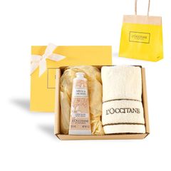 ロクシタン(L'OCCITANE) ネロリオーキデ ハンドクリーム タオル付きギフトセット ショッパーバッグ付き 誕生日 お祝い お礼 お返し 送別 ギフト プレゼント