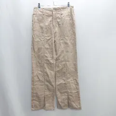 ◇ PAGEBOY ページボーイ カジュアル 裾スリット 綿100％ ストレートパンツ サイズ27L ベージュ レディース E  【1407020053860】のサムネイル