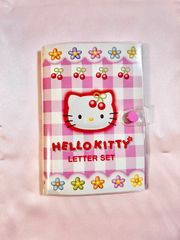 キティ　レターセット　サクランボ　シール　Sanrio  平成レトロ
