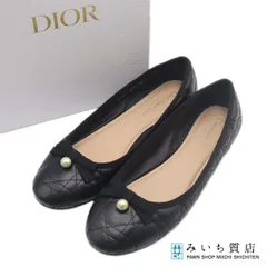 DIOR バレエシューズ　美品　箱付き　裏張り済 DIOR バレエシューズ 美品 箱付き 裏張り済
