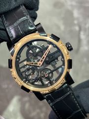 【限定9本】Romain Jerome(ロマン・ジェローム) スカイラブ 48 レッド エングレーブ【2017年7月印】【中古品】【RJ.M.AU.031.05】