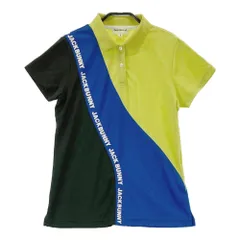 サイズ：1 JACK BUNNY ジャックバニー ; 半袖ポロシャツ  ブルー系 [240101390138]# ゴルフウェア レディース ストスト