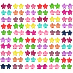 【新着商品】ヘアピン ヘアピン ヘアアクセサリー カラフル 前髪クリップ ヘアクリップ お花 髪留め かわいい 子供バンスクリップ 髪飾り 100個入 BetterJonny 女の子… ミニ